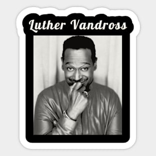 Luther Vandross / 1951 Sticker